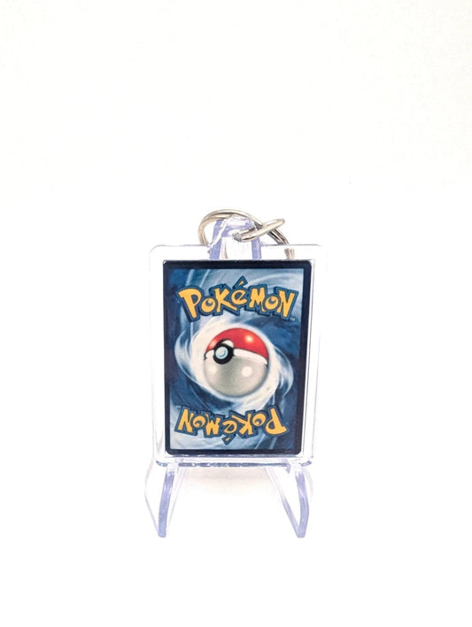 Eevee Twilight Masquerade Mini Pokemon Card Keyring