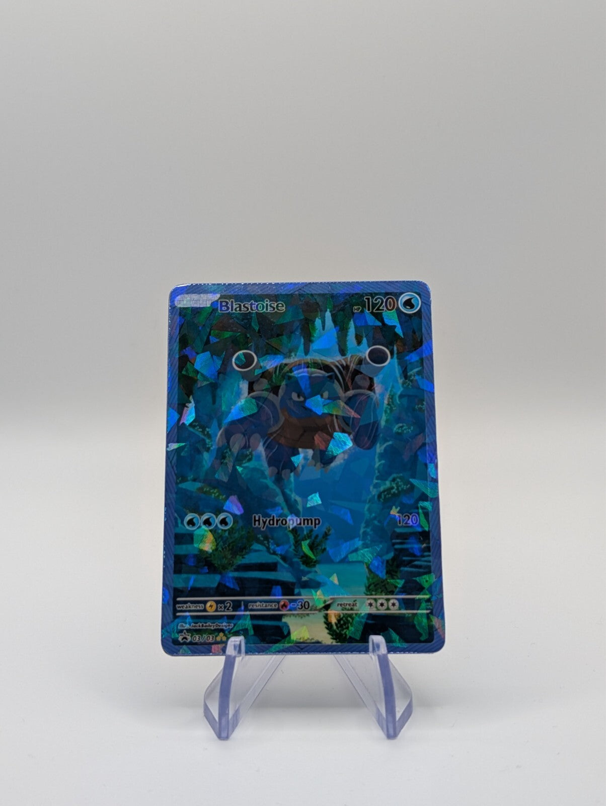 Charizard, Blastoise and Venasaur Custom Pokemon Card (Cracked Ice Holo)
