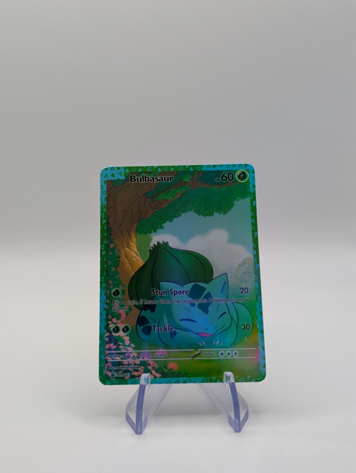 Bulbasaur Custom Pokmon Card JackBaileyDesigns Bulbasaur Custom Pokmon Card JackBaileyDesigns