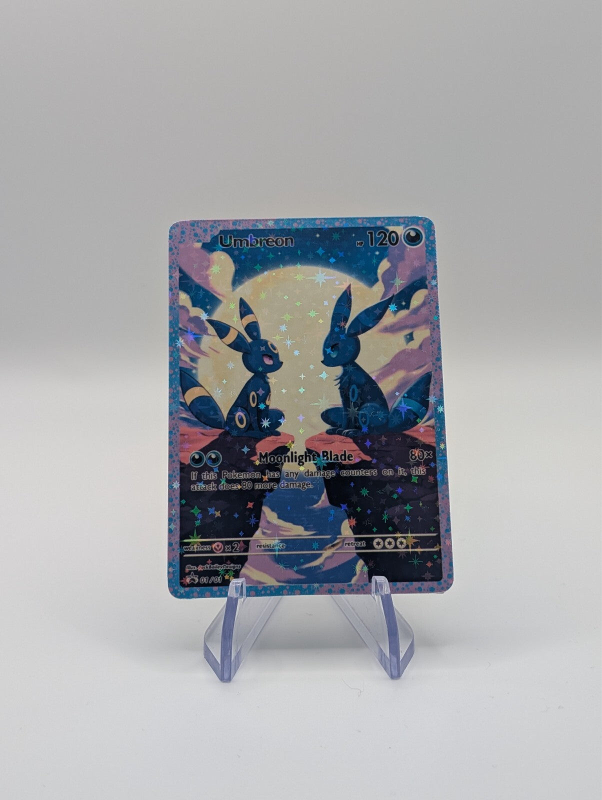 Umbreon Duo Custom Pokémon Card