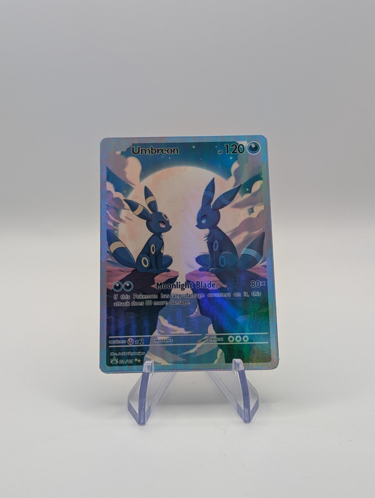 Umbreon Duo Custom Pokémon Card
