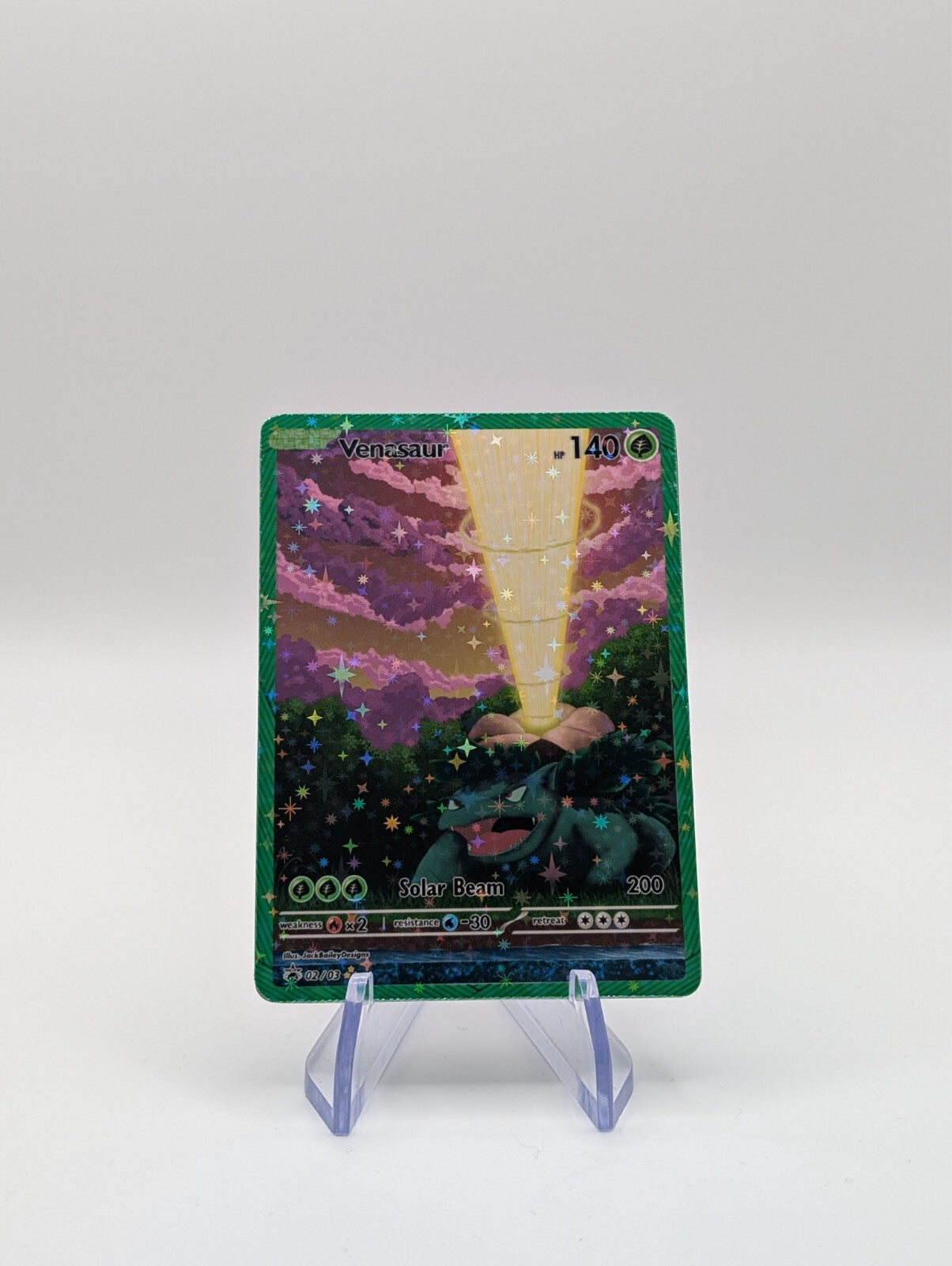 Charizard, Blastoise and Venasaur Custom Pokemon Card (Star Holo)