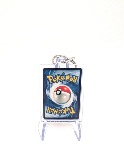 Eevee Twilight Masquerade Mini Pokemon Card Keyring