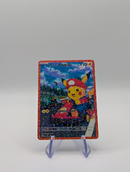 MarioKart Pikachu Custom Pokémon Card