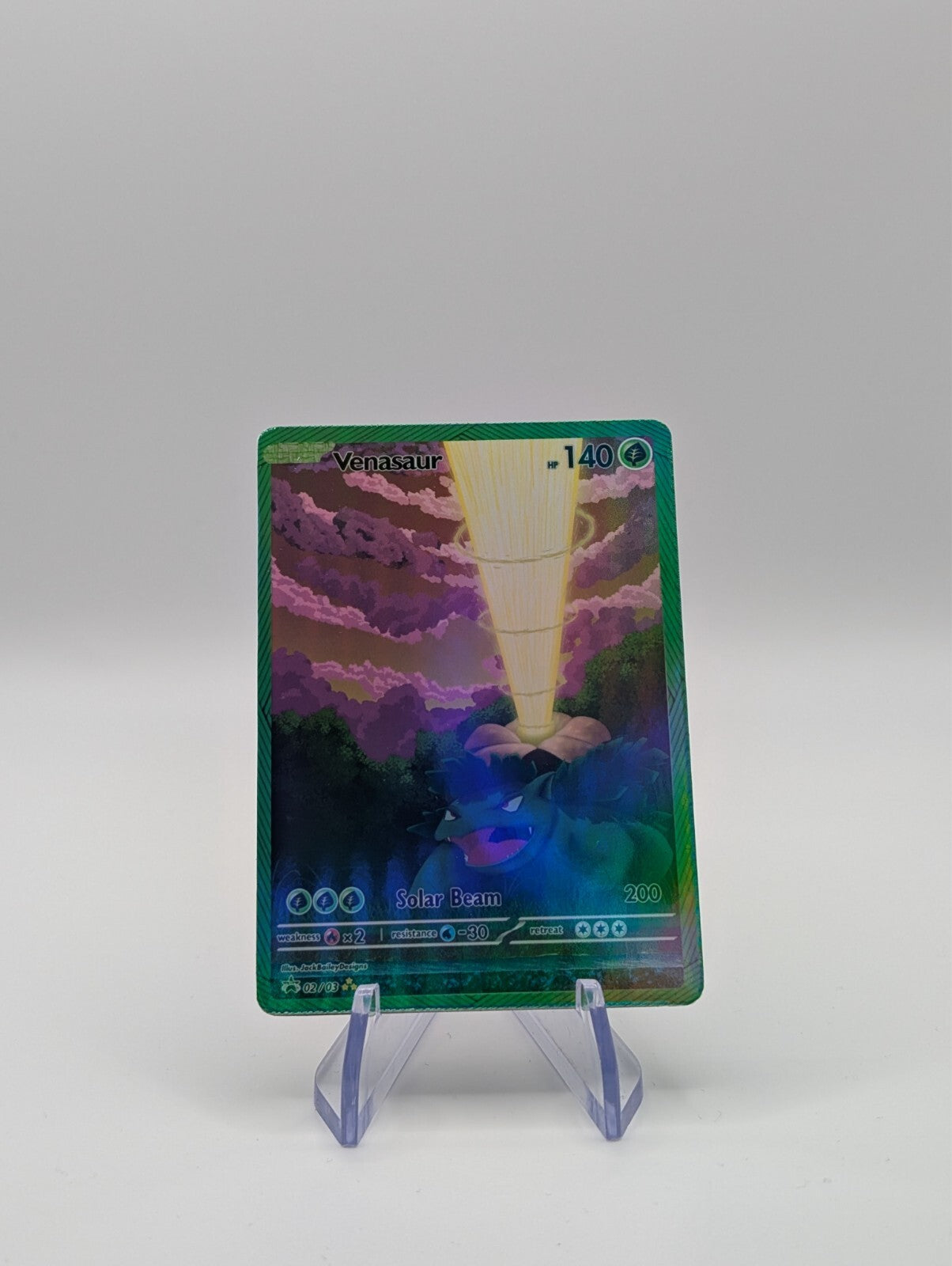 Charizard, Blastoise and Venasaur Custom Pokemon Card (Rainbow Holo)