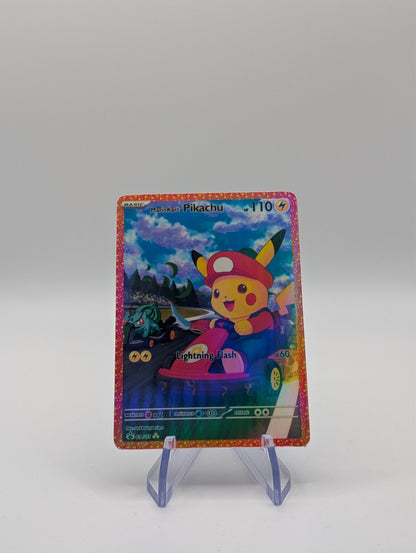 MarioKart Pikachu Custom Pokémon Card