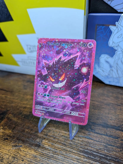 Custom Cosmic Gengar Pokemon card